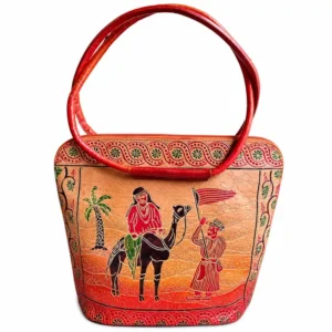 Desert Heritage Leather Handbag