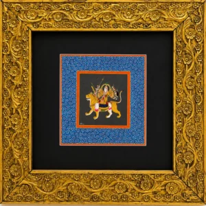 Divine Durga Miniature Heritage Painting