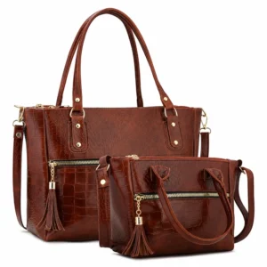 Heritage Leather Handbag Set