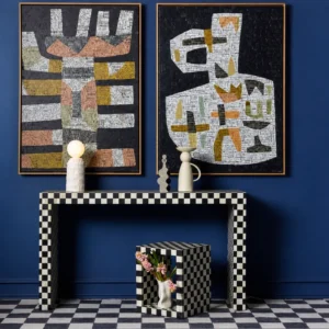 Monarch Bone Inlay Console Table