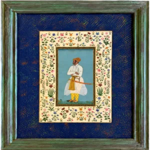 Royal Mughal Noble Miniature Painting