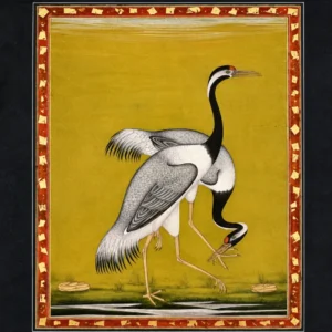 Sacred Crane Harmony Painting