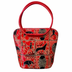Tribal Heritage Leather Handbag