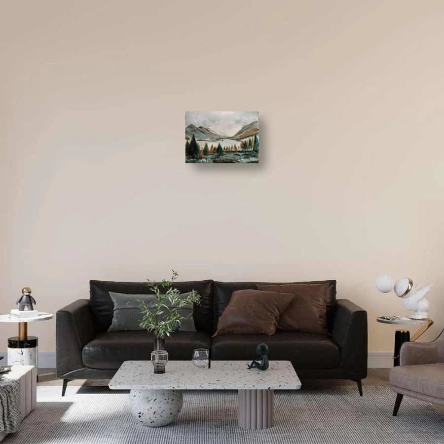 Serene Highland Vista Canvas - Image 3